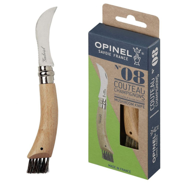 Faca para cogumelos Opinel nº 8 gravada