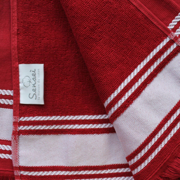Fouta de praia personalizada deluxe