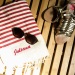 Fouta tradicional personalizada com riscas