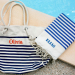 Fouta tradicional personalizada com riscas