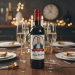 Garrafa de vinho personalizada Brasão foto Garrafa de vinho personalizada Brasão foto