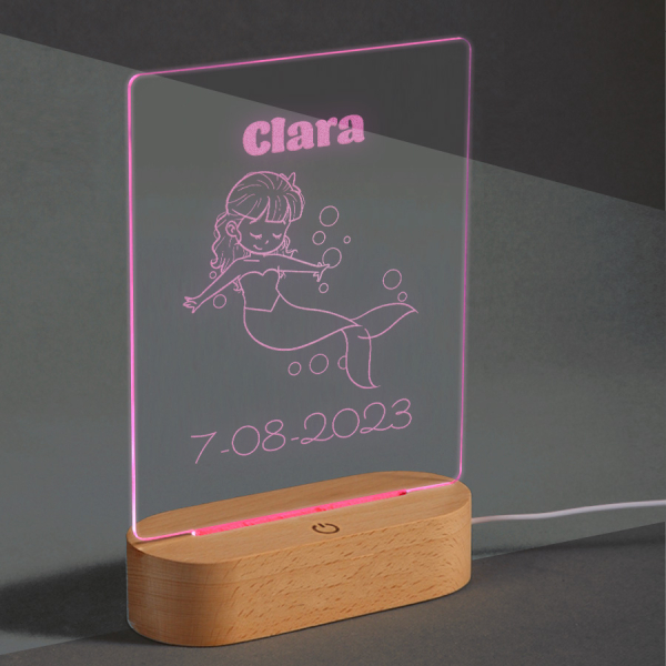 Lâmpada LED personalizada  Contos de fadas