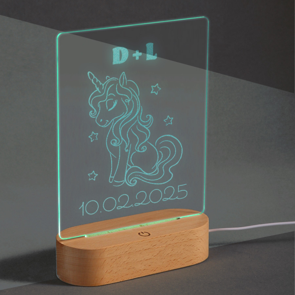 Lâmpada LED personalizada  Contos de fadas