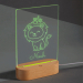 Lâmpada LED personalizada  Contos de fadas