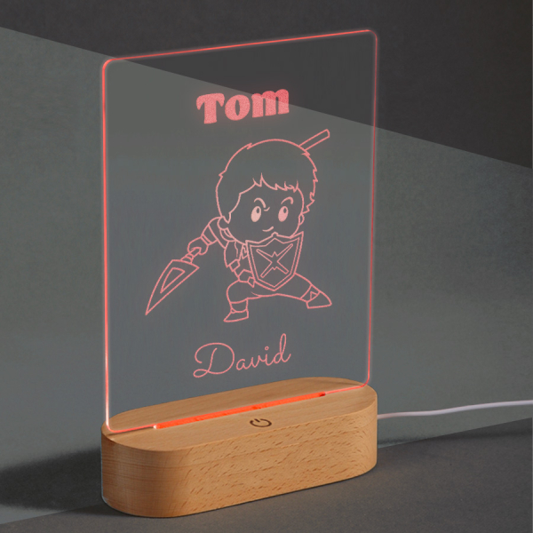 Lâmpada LED personalizada  Contos de fadas