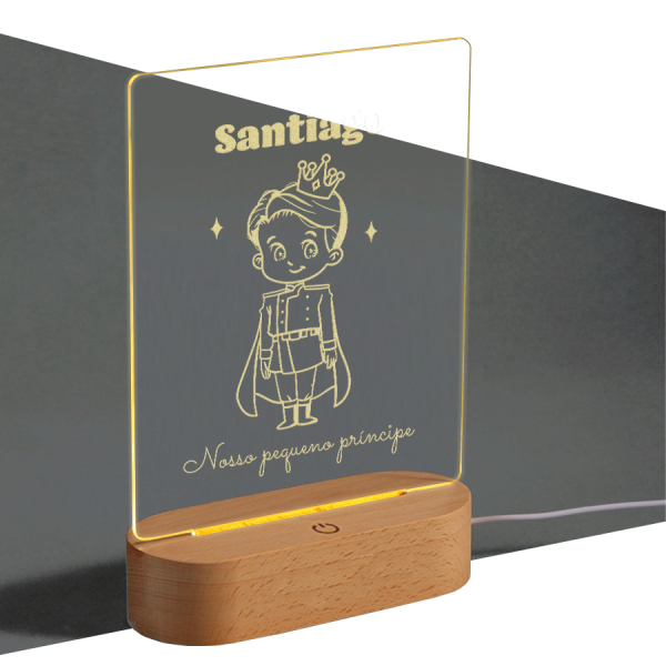 Lâmpada LED personalizada  Contos de fadas