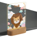 Luz de presença personalizada nuvens e animais