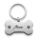 Medalha osso gravada para cão Medalha osso gravada para cão