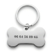 Medalha osso gravada para cão Medalha osso gravada para cão