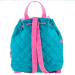 Mochila Borboleta turquesa personalizada