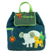 Mochila infantil personalizada com o tema da savana