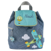 Mochila personalizada com avião e balão