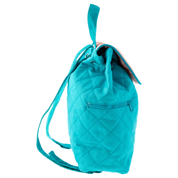 Mochila personalizada com flores