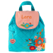 Mochila personalizada com flores