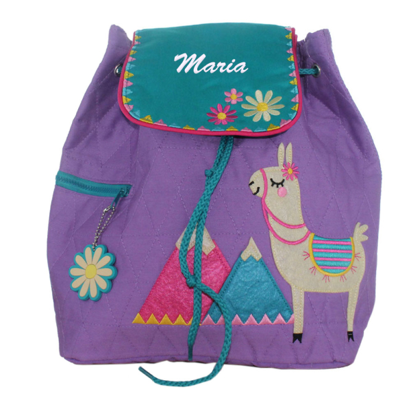 Mochila personalizada com lama