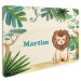 Placa de porta personalizada savana