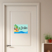 Placa de porta quarto infantil - Pequeno Pirata