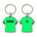 Porta-chaves Camisola lisa personalizada com nome