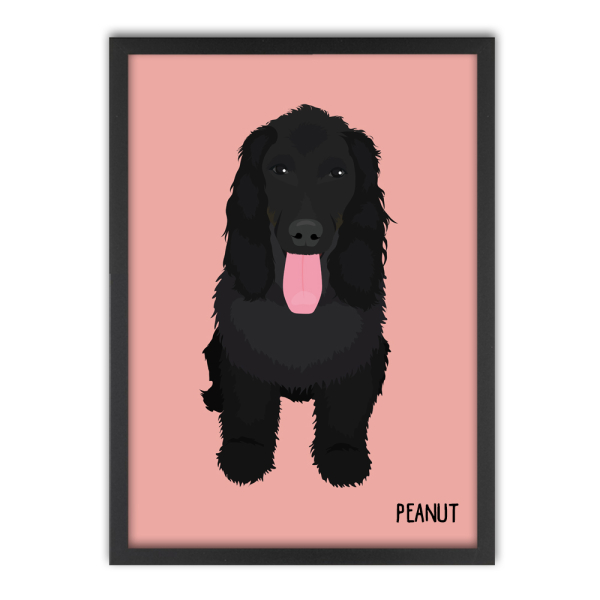 Quadro de animal personalizado a partir de uma fotografia