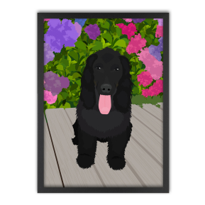 Quadro de animal personalizado a partir de uma fotografia Quadro de animal personalizado a partir de uma fotografia