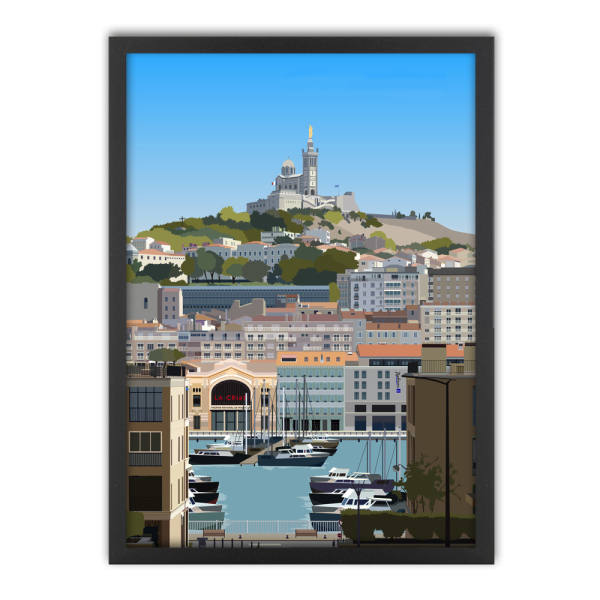 Quadro de paisagem personalizado a partir de uma fotografia