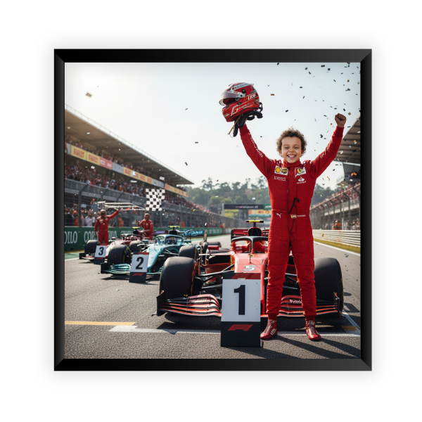 Retrato personalizado de lenda do desporto