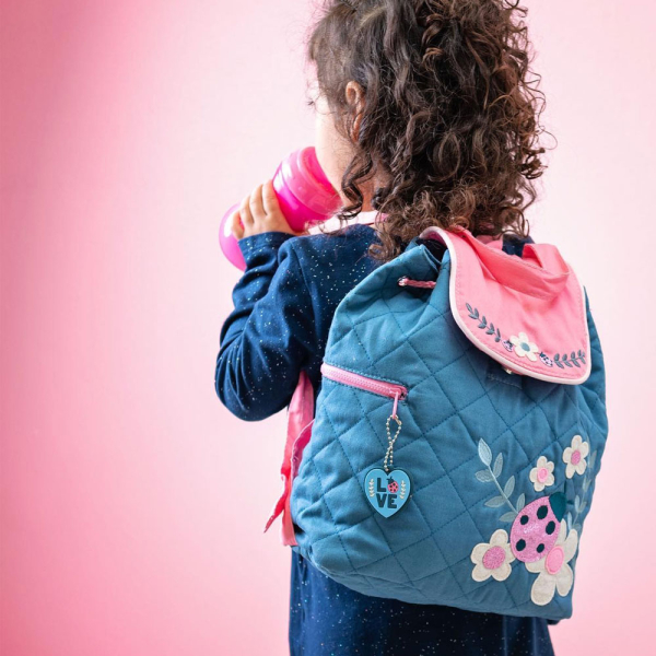 Mochila personalizada para meninas joaninha