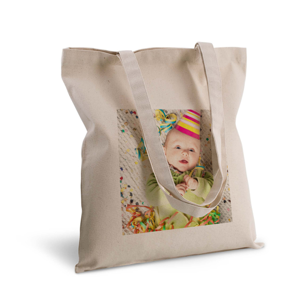 Saco de pano personalizado com fotografia