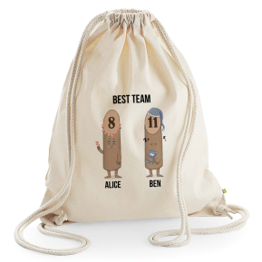 Saco desportivo personalizado Pin Family