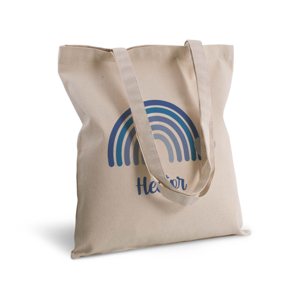 Saco personalizado com arco-íris