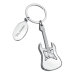 Porta-chaves em forma de guitarra gravado
