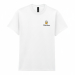 T-shirt bordada com motivo em algod&atilde;o premium