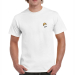 T-shirt bordada com motivo em algod&atilde;o premium