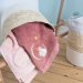 Toalha infantil personalizada 70 x 140 cm  Esquilo Marsala