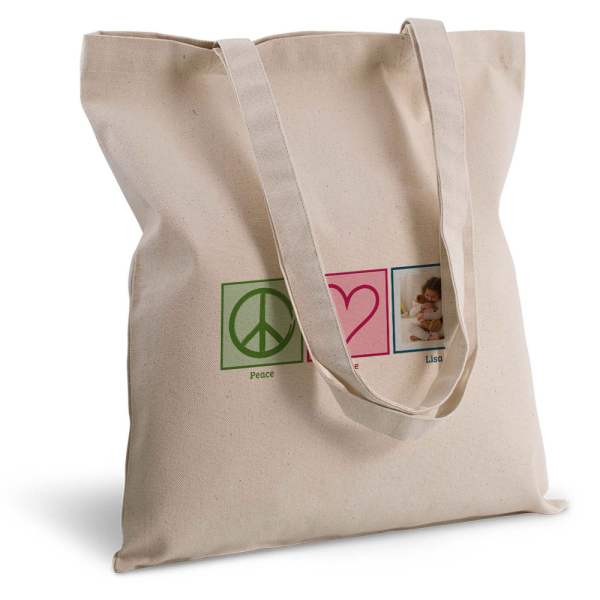 Tote Bag Peace & Love Foto