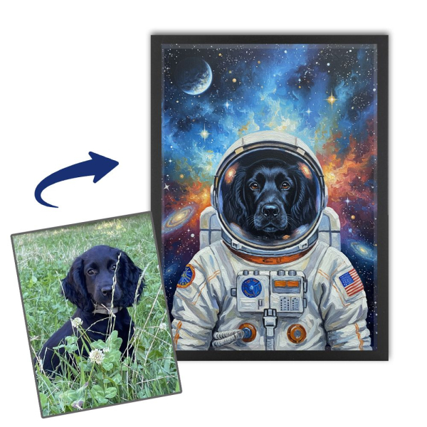 Retrato excêntrico do seu animal de estimação