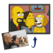 Caricatura em estilo cartoon amarelo a partir de uma foto