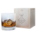 Copo de whisky gravado com nome