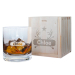 Copo de whisky gravado com nome