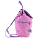 Mochila personalizada com elefante cor-de-rosa