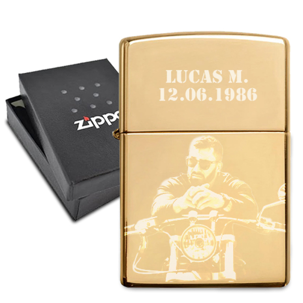 Zippo® personalizável com foto