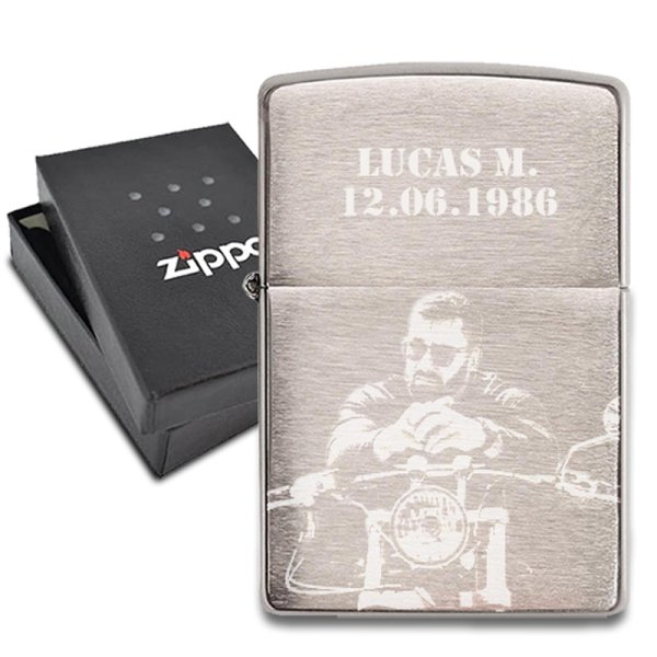 Zippo® personalizável com foto