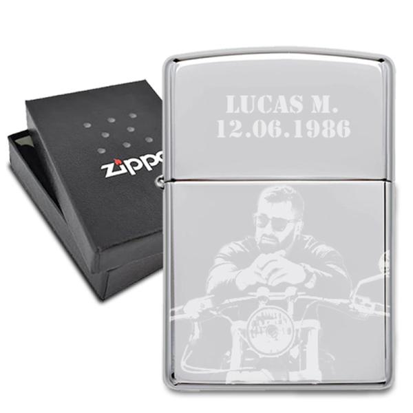 Zippo® personalizável com foto