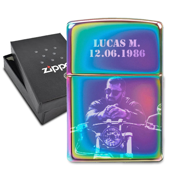 Zippo® personalizável com foto