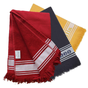 Fouta de praia personalizada deluxe