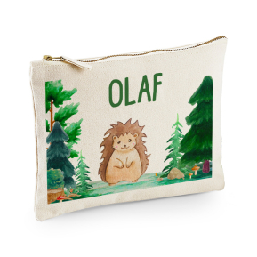 Bolsa floresta personalizada em algodo