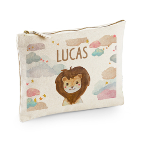 Bolsa multiusos personalizada com nuvens e animais