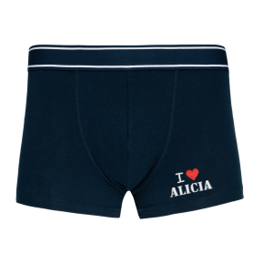Boxer masculino personalizado
