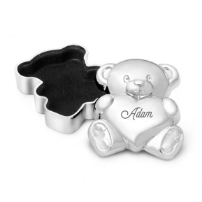 Caixa de dentes de ursinho de peluche personalizada
