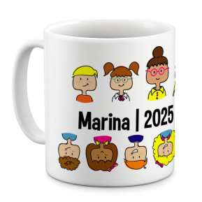 Caneca personalizada obrigado professora